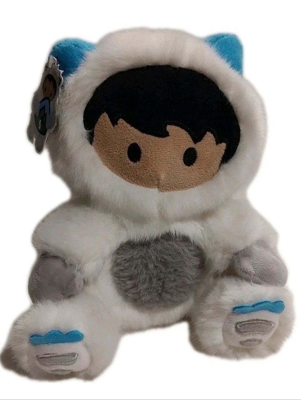 Salesforce Yeti Plush Snow Explorer Stuffed Animal - White & Blue Nwt